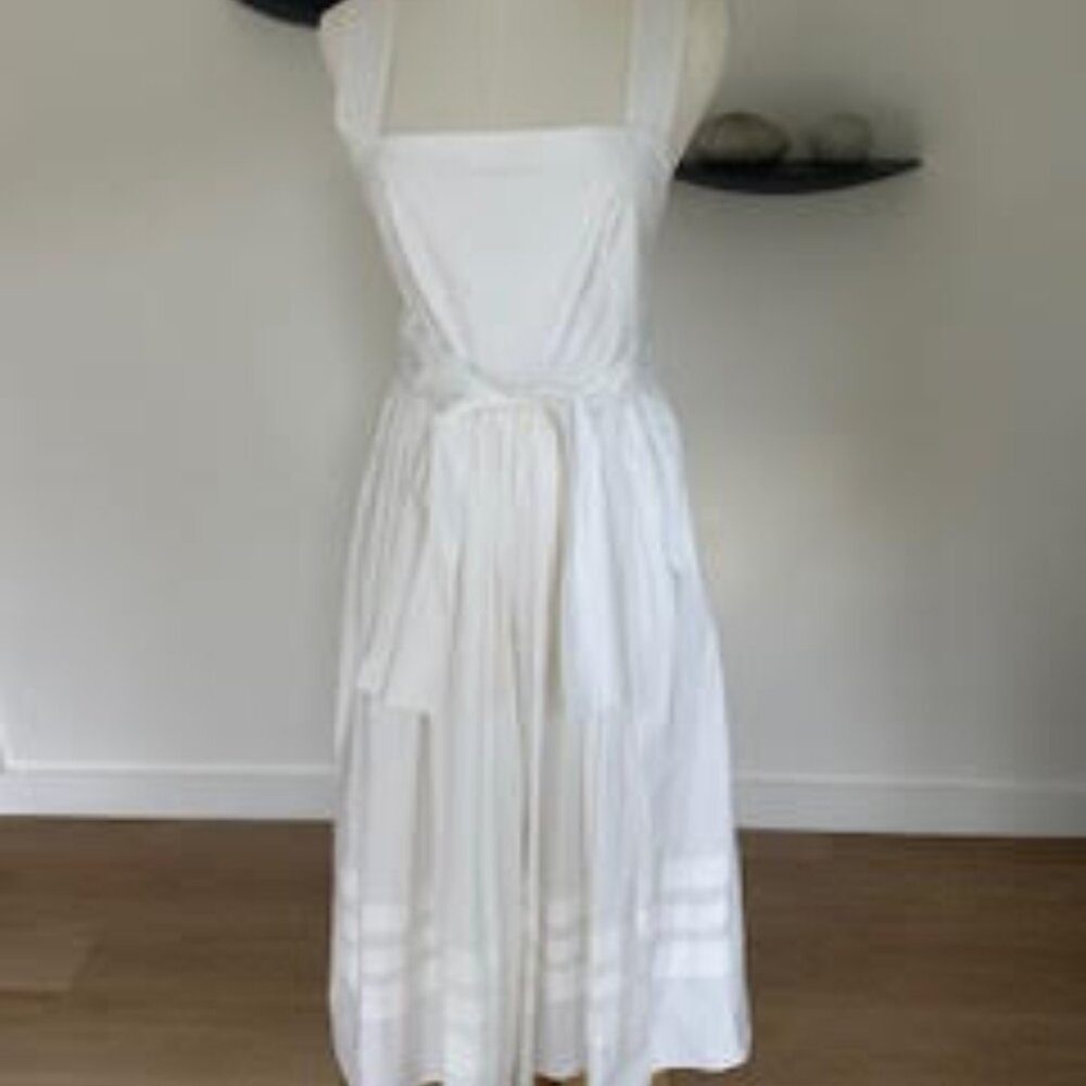 JCREW APRON DRESS WITH TIE